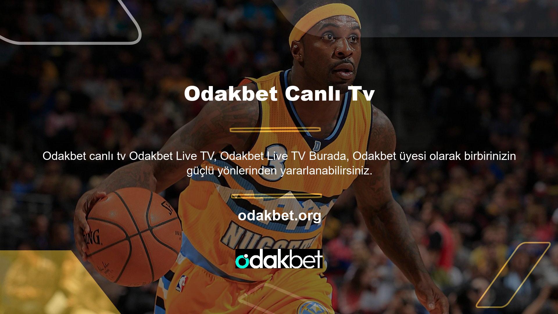 Odakbet seçenekleriyle canlı bahis fırsatlarından daha fazla yararlanmanızı sağlar