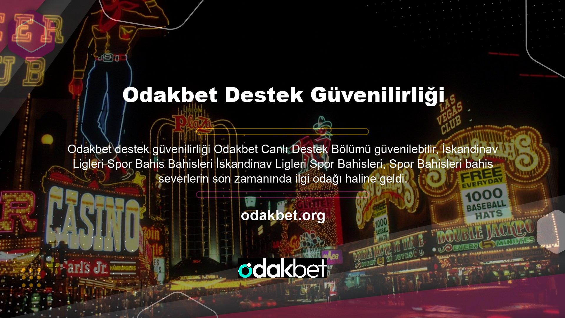 İskandinav lig bahisleri ve Odakbet sitesindeki anlık oyuncu bahisleri bahis yapmayı seven insanlar için çok iyi